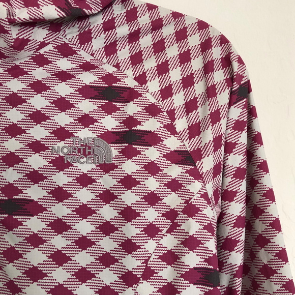 The North Face Pink and White Zip Up Jacket - Picture 4 of 7